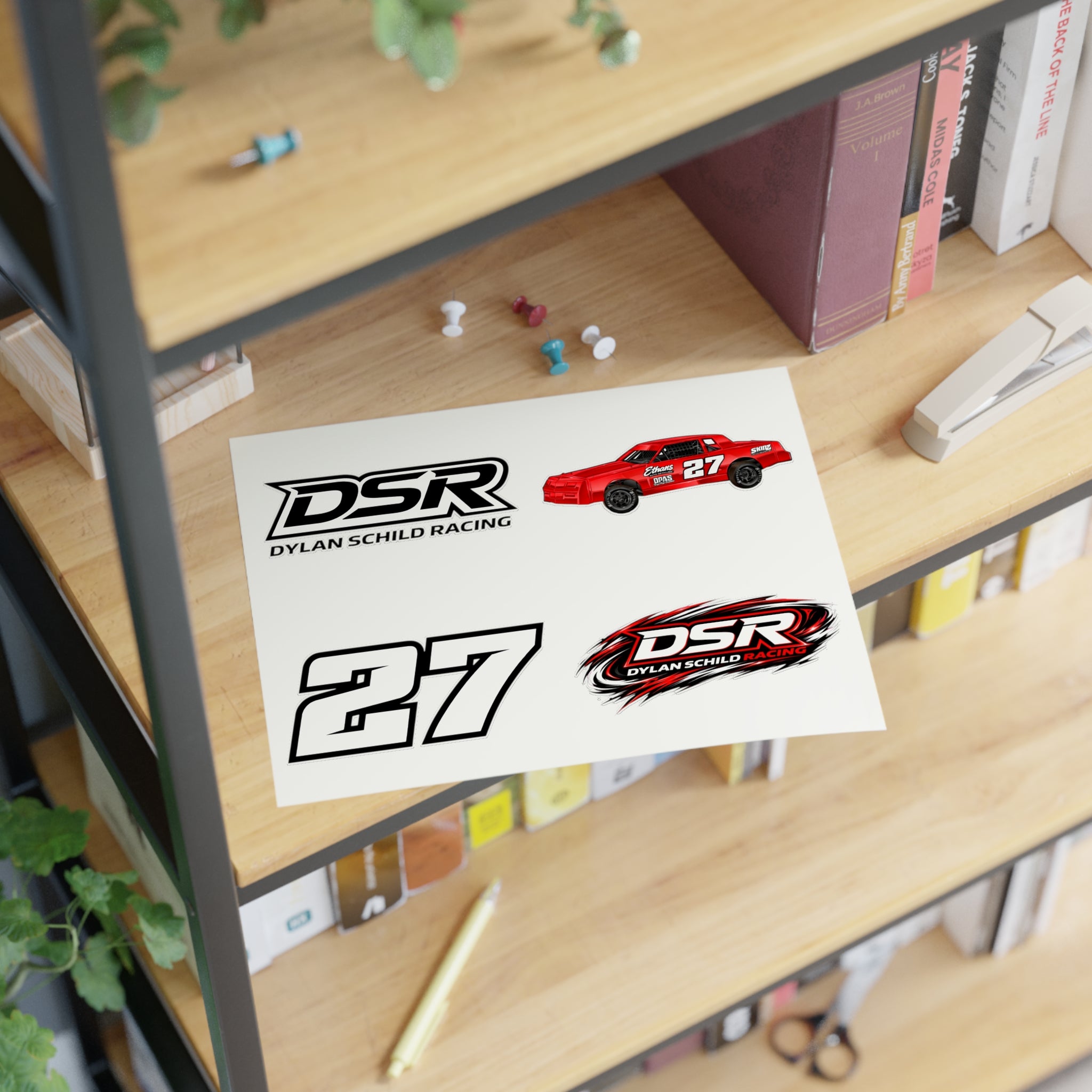 DSR Sticker Sheet